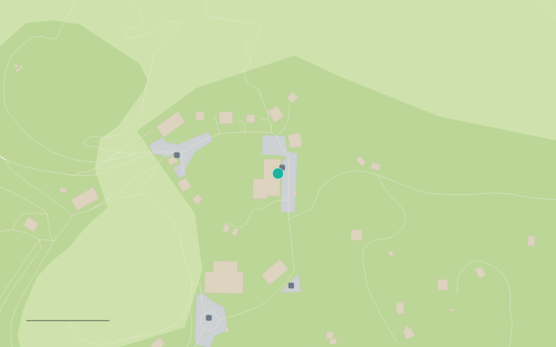 Harta — Hotel Bucegi, Fundata