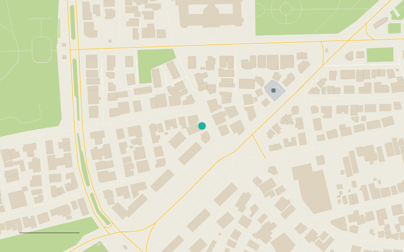 Harta — Campus Universitar Stejarul, București