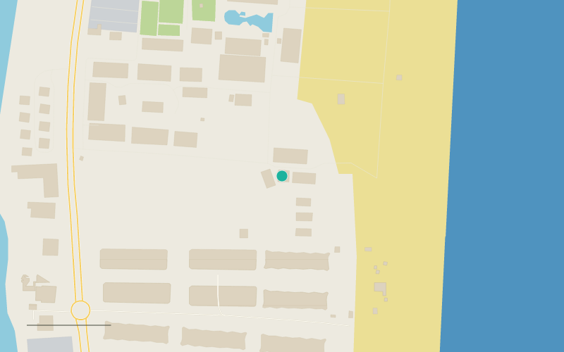 Harta — Blue Beach ApartHotel, Mamaia Nord