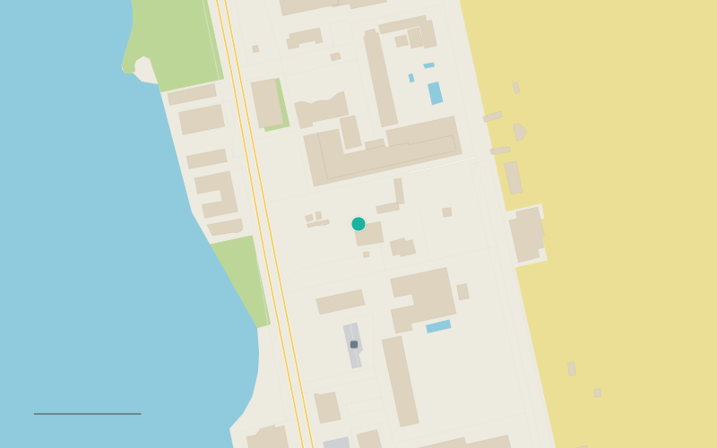 Harta — Bythesea Superior Apartments, Mamaia