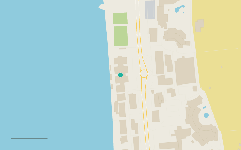 Harta — Estival Beach Apartment, Mamaia