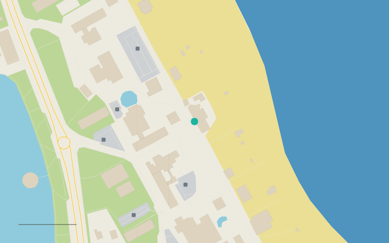 Harta — Solea Beach, Mamaia