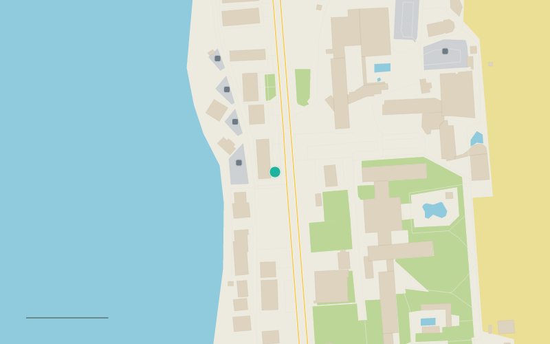 Harta — Hotel Splendid, Mamaia