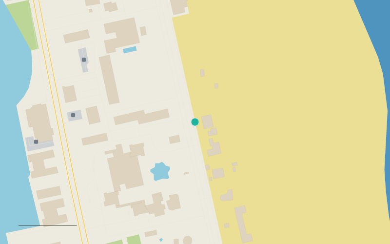 Harta — Hotel Ten Mamaia, Mamaia