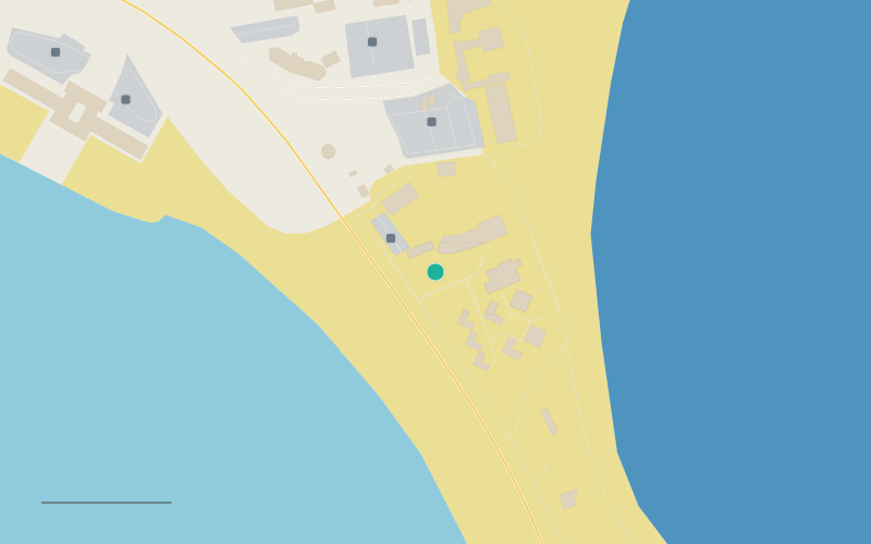 Harta — LA PLAYA - Studiouri pe plaja cu sezlong inclus, Eforie