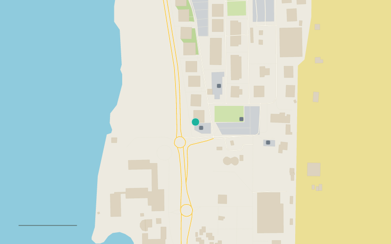 Harta — Lake View Mamaia Summerland, Mamaia