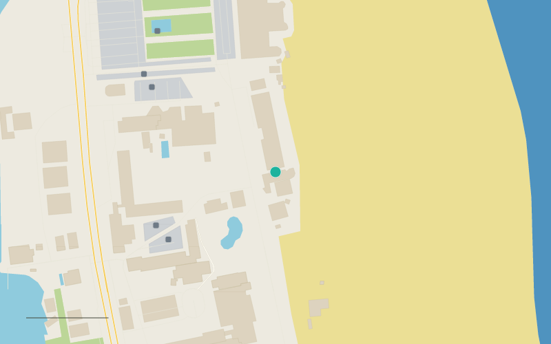 Harta — Riviera Residence Apartments, Mamaia