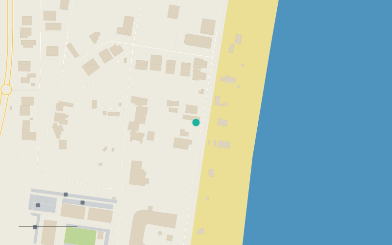 Harta — Saint Tropez, Mamaia Nord
