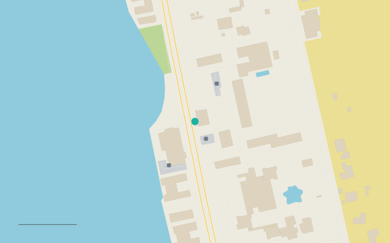 Harta — Tomis garden hotel, Mamaia