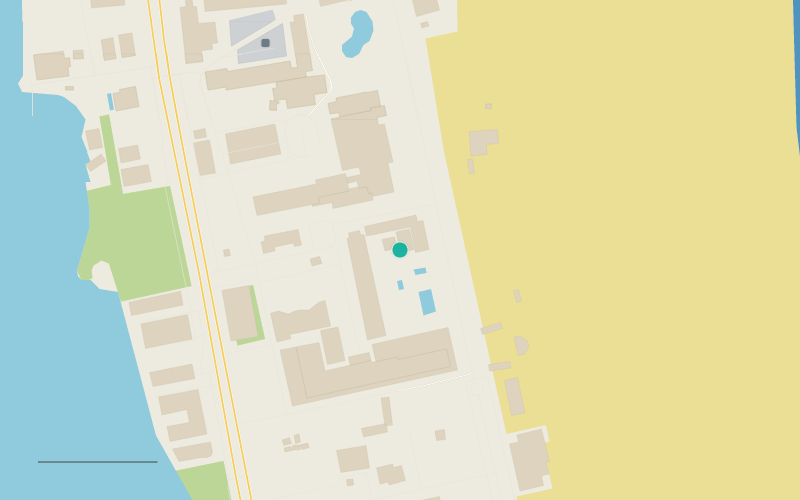 Harta — Yaki Hotel Beach, Mamaia
