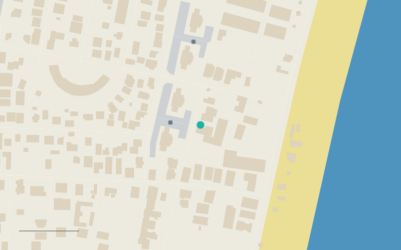 Harta — Yzza Apartament Mamaia Nord 3, Mamaia Nord