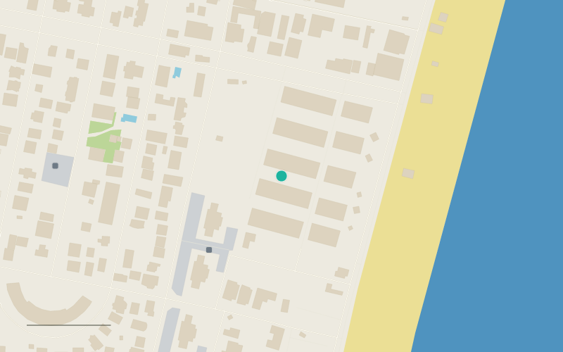 Harta — Zanzibar Beach Apartment, Mamaia Nord