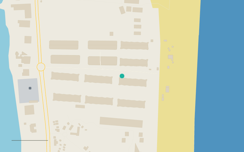 Harta — El Mar, Mamaia Nord