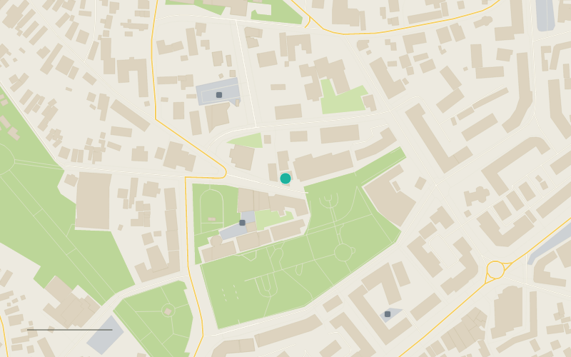 Harta — Castel Edinburgh, Caracal