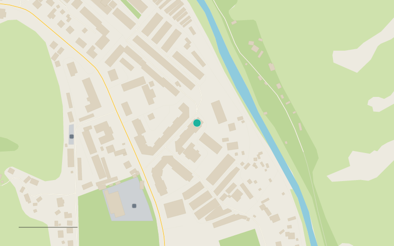 Harta — Apartament Catrys, Brezoi